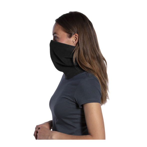 Case of 144 Port Authority Fleece Neck Gaiters FS07-CASE Black Side